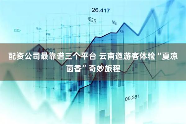 配资公司最靠谱三个平台 云南邀游客体验“夏凉菌香”奇妙旅程